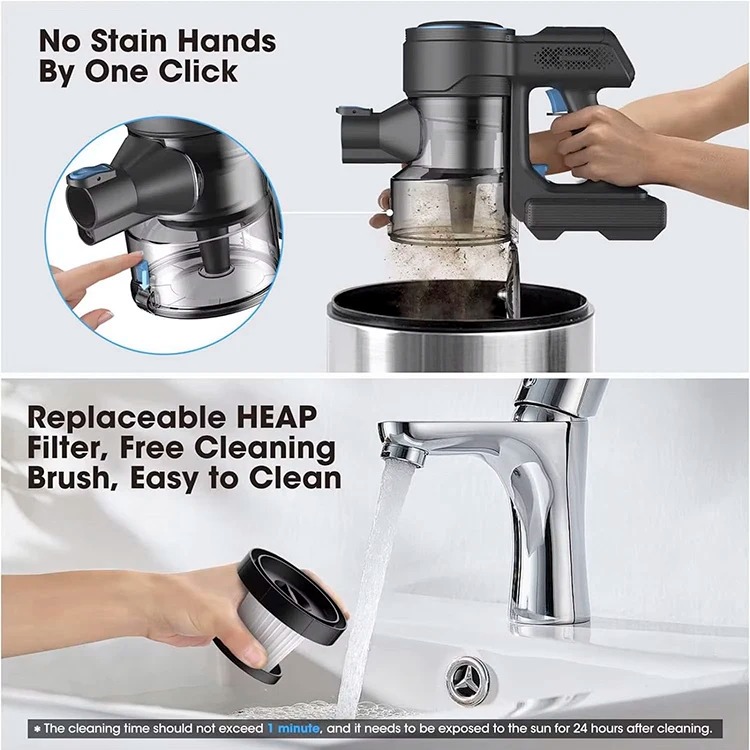 C708 cordless vacuum product view 6