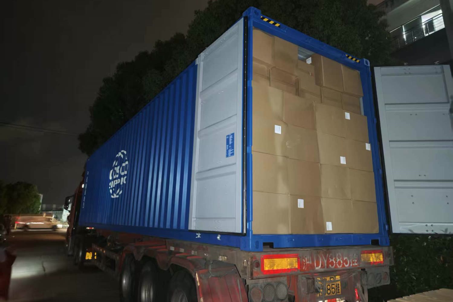 Cleaning appliance export delivery